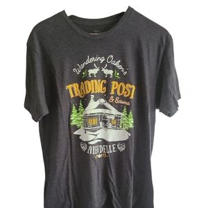 Disbey' Frozen Wandering Oaken's Trading Post & Sauna Graphic T-Shirt